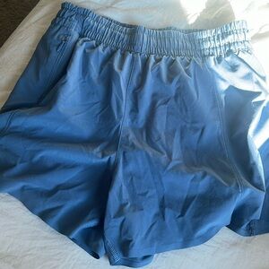 athleta girl blue short